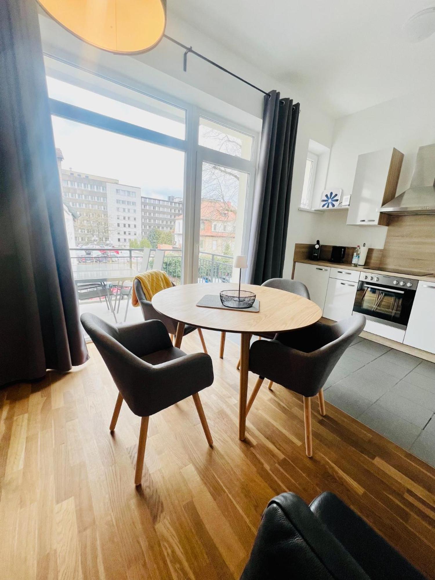 Cooles City-Appartment - Balkon Bayreuth Exteriör bild